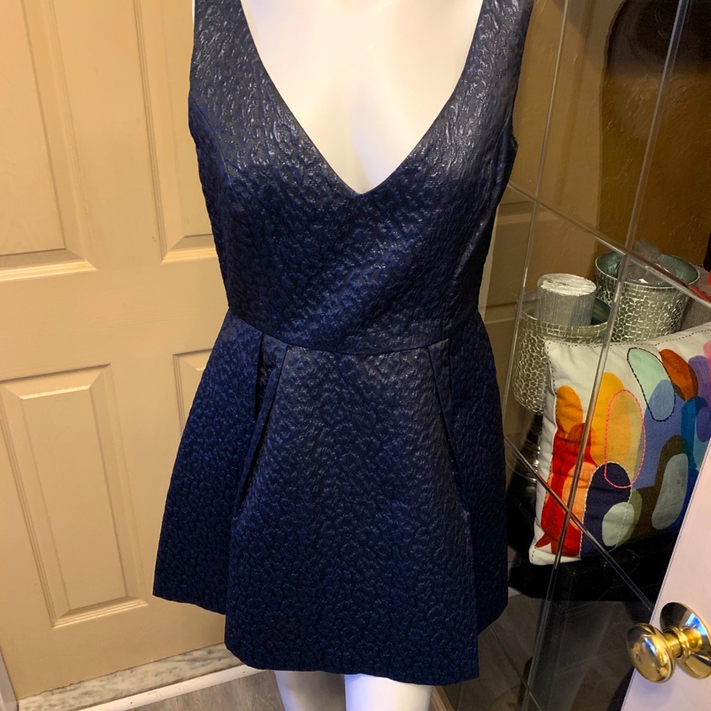Blue dress